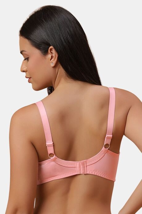 Soie Double Layered Regular Wired Full Coverage Lace Bra - Crstal Rose — image 2